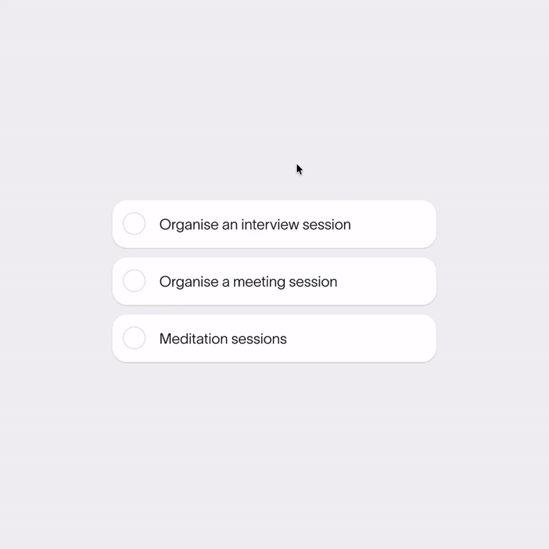 Checkbox interaction 2