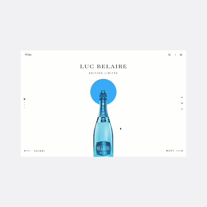 Wine Website Design