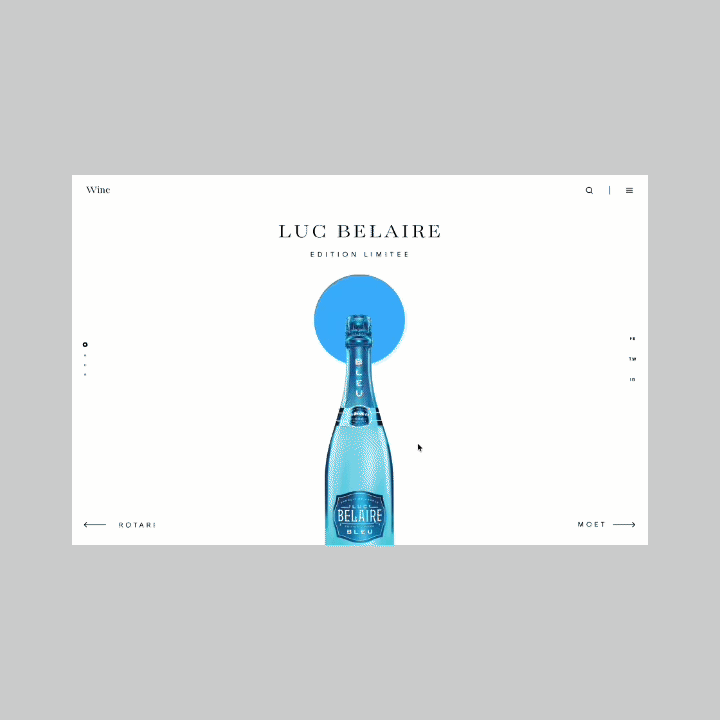 Wine Website Design